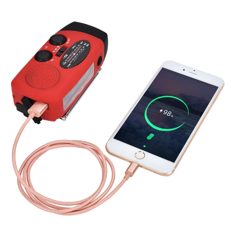 HanRongda HRD-902 Katastrophenschutz und Notfall Solar-Lade- und Beleuchtungs-Mobilradio, HRD-902