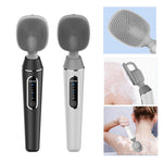 Elektrische Badebürste Silikon Vibration Langstiel Rücken Spa Dusche