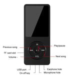 Bluetooth MP3/MP4 Studenten Walkman Musikplayer E-Book Wiedergabe, Ohne Speicherkarte, Mit 8GB Speicherkarte, Mit 16GB Speicherkarte, Mit 32GB Speicherkarte, Mit 64GB Speicherkarte