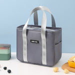 Tragbare Isoliertasche Wasserdichte kleine Essensbeutel Aluminiumfolie Verdickte Lunchtasche
