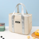 Tragbare Isoliertasche Wasserdichte kleine Essensbeutel Aluminiumfolie Verdickte Lunchtasche