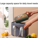 Tragbare Isoliertasche Wasserdichte kleine Essensbeutel Aluminiumfolie Verdickte Lunchtasche