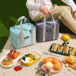 Tragbare Isoliertasche Wasserdichte kleine Essensbeutel Aluminiumfolie Verdickte Lunchtasche