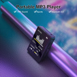 MP3 Musikplayer Bluetooth 5.0 E-Book Rekorder MP4 Walkman, Ohne Speicherkarte, 8GB, 16GB, 32GB, 64GB, 128GB