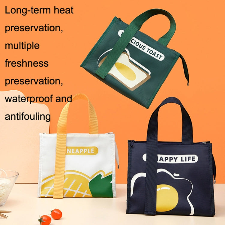 Tragbare Brotdose Tasche Student Einfach Verdickte Wasserdichte Bento-Isolierung Tasche