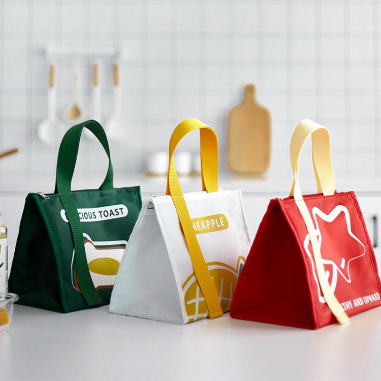 Tragbare Brotdose Tasche Student Einfach Verdickte Wasserdichte Bento-Isolierung Tasche