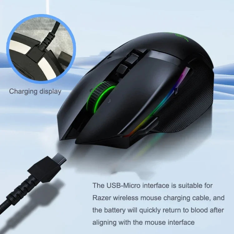 Für Razer / Naga Viper Pro / Viper V2 Professionelles kabelloses Maus-Ladekabel