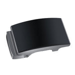Multifunktionale Smart Gürtelschnalle mit GPS-Tracker für Senioren (Verlustschutz), Grau, Silber