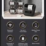Phomemo M220 Schmuck- und Kleidungsetiketten Bluetooth Thermoetikettendrucker, M220