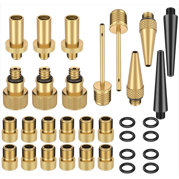 SV/AV/DV Fahrradventil Adapter Set Fahrradballpumpe Zubehör, 15 in 1, 24 in 1 mit Leder Ring, 25 in 1, 24 in 1, 32 in 1, 16 in 1, 10 in 1, 3 Sets 3 in 1, 12 in 1, 3 Sets 5 in 1, 3 Sets 4 in 1, 3 Sets 4 in 1 Gold, 14 in 1, 16 in 1 mit Aufteilbox