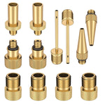 SV/AV/DV Fahrradventil Adapter Set Fahrradballpumpe Zubehör, 15 in 1, 24 in 1 mit Leder Ring, 25 in 1, 24 in 1, 32 in 1, 16 in 1, 10 in 1, 3 Sets 3 in 1, 12 in 1, 3 Sets 5 in 1, 3 Sets 4 in 1, 3 Sets 4 in 1 Gold, 14 in 1, 16 in 1 mit Aufteilbox