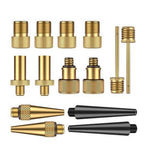 SV/AV/DV Fahrradventil Adapter Set Fahrradballpumpe Zubehör, 15 in 1, 24 in 1 mit Leder Ring, 25 in 1, 24 in 1, 32 in 1, 16 in 1, 10 in 1, 3 Sets 3 in 1, 12 in 1, 3 Sets 5 in 1, 3 Sets 4 in 1, 3 Sets 4 in 1 Gold, 14 in 1, 16 in 1 mit Aufteilbox