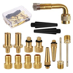 SV/AV/DV Fahrradventil Adapter Set Fahrradballpumpe Zubehör, 15 in 1, 24 in 1 mit Leder Ring, 25 in 1, 24 in 1, 32 in 1, 16 in 1, 10 in 1, 3 Sets 3 in 1, 12 in 1, 3 Sets 5 in 1, 3 Sets 4 in 1, 3 Sets 4 in 1 Gold, 14 in 1, 16 in 1 mit Aufteilbox