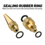 SV/AV/DV Fahrradventil Adapter Set Fahrradballpumpe Zubehör, 15 in 1, 24 in 1 mit Leder Ring, 25 in 1, 24 in 1, 32 in 1, 16 in 1, 10 in 1, 3 Sets 3 in 1, 12 in 1, 3 Sets 5 in 1, 3 Sets 4 in 1, 3 Sets 4 in 1 Gold, 14 in 1, 16 in 1 mit Aufteilbox