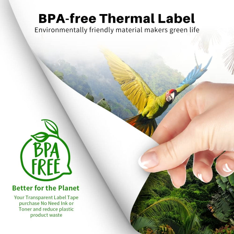 Für Phomemo M08F 200 Blatt Thermopapier Kompatibel mit MR.IN Brother Pocket Jet / MT800, A4 Thermopapier, Gefaltetes A4 Thermopapier, Brief Thermopapier, Gefaltetes Brief Thermopapier