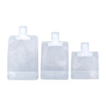 20 Stück wiederbefüllbare, leere Reise-Quetschbeutel für Lotion und Shampoo, 30 ml, 50 ml, 100 ml