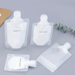 20 Stück wiederbefüllbare, leere Reise-Quetschbeutel für Lotion und Shampoo, 30 ml, 50 ml, 100 ml
