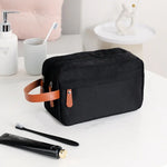 Doppellagige Reise-Kulturtasche für Herren, Reiseaccessoires, tragbare, feuchtigkeitsbeständige Tasche
