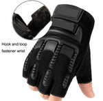 Rutschfeste Silikon-Halbfingerhandschuhe für Outdoor-Sportarten, Einheitsgröße