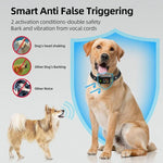 Wiederaufladbarer, wasserdichter Smart-Hundetrainer mit Farbbildschirm und Bellstopper
