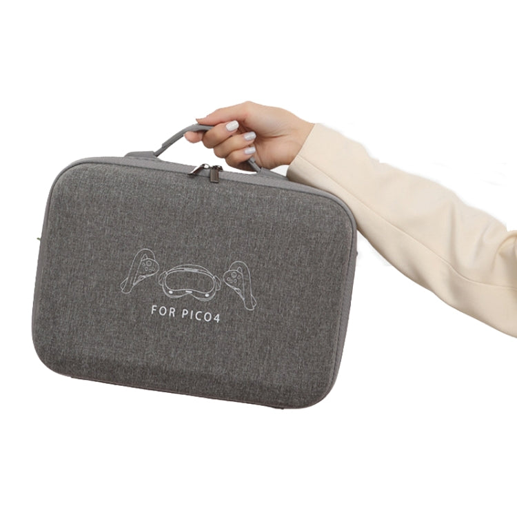 Für PICO 4 VR Integrierte Aufbewahrungstasche Messenger Bag Hartschalen-Schutzbox, Für PICO 4 Hartschalen-Tasche