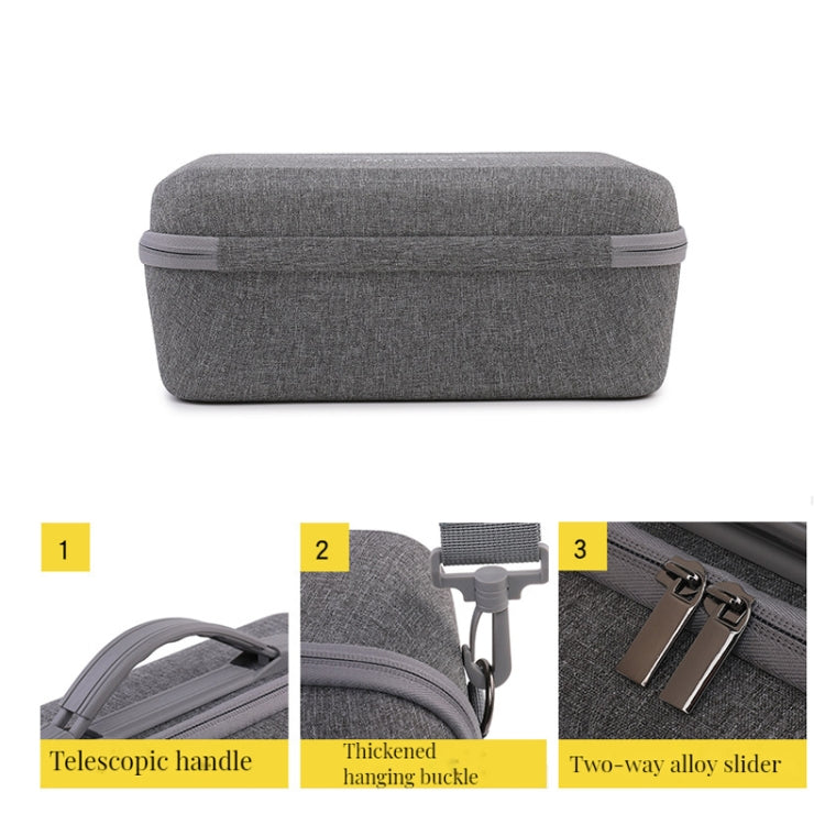 Für PICO 4 VR Integrierte Aufbewahrungstasche Messenger Bag Hartschalen-Schutzbox, Für PICO 4 Hartschalen-Tasche
