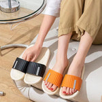 Herren und Damen Hausschuhe Badezimmer Bad Flip Flops Innen Weiche Sohle Sandalen, 42/43