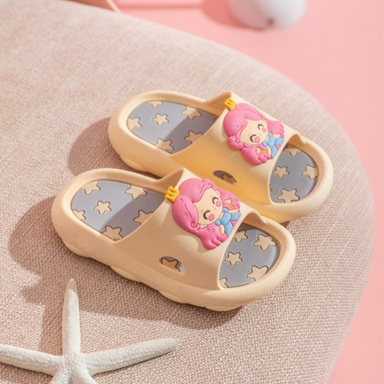 Kinder Hausschuhe Cartoon Rutschfeste Weichsohlige Sandalen, 26-27 Innere Länge 15,5cm, 28-29 Innere Länge 16,5cm, 30-31 Innere Länge 17,5cm, 32-33 Innere Länge 18,5cm, 34-35 Innere Länge 19,5cm