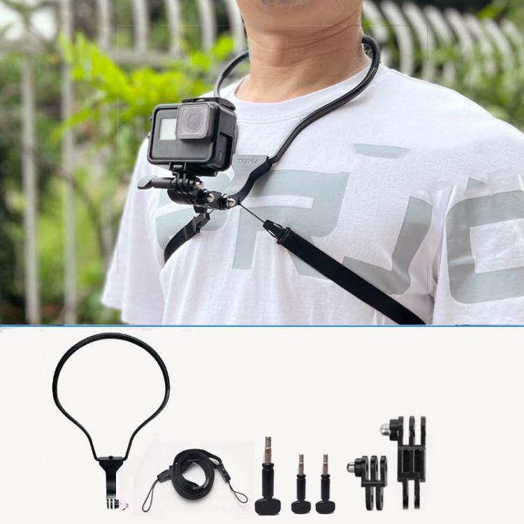 TUYU Kamera Nackenhalter Handy Brustgurt Halterung Für Videoaufnahmen//POV, Standard (Schwarz), Standard (Blau), Mit Handyclip (Schwarz), Mit Handyclip (Blau), Vertikale Aufnahme (Schwarz), Vertikale Aufnahme (Blau), Vertikal + Handyclip (Schwarz)