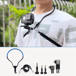 TUYU Kamera Nackenhalter Handy Brustgurt Halterung Für Videoaufnahmen//POV, Standard (Schwarz), Standard (Blau), Mit Handyclip (Schwarz), Mit Handyclip (Blau), Vertikale Aufnahme (Schwarz), Vertikale Aufnahme (Blau), Vertikal + Handyclip (Schwarz)