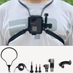 TUYU Kamera Nackenhalter Handy Brustgurt Halterung Für Videoaufnahmen//POV, Standard (Schwarz), Standard (Blau), Mit Handyclip (Schwarz), Mit Handyclip (Blau), Vertikale Aufnahme (Schwarz), Vertikale Aufnahme (Blau), Vertikal + Handyclip (Schwarz)