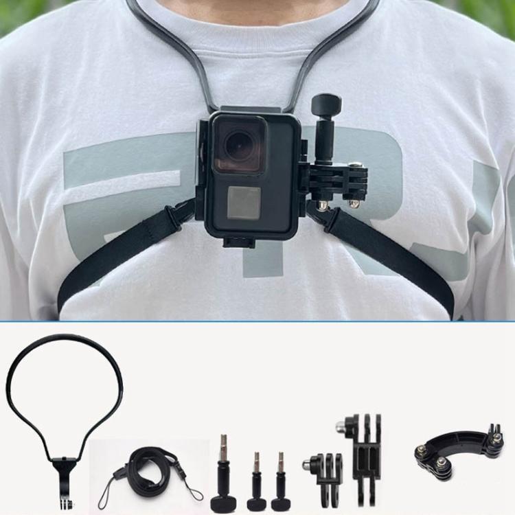 TUYU Kamera Nackenhalter Handy Brustgurt Halterung Für Videoaufnahmen//POV, Standard (Schwarz), Standard (Blau), Mit Handyclip (Schwarz), Mit Handyclip (Blau), Vertikale Aufnahme (Schwarz), Vertikale Aufnahme (Blau), Vertikal + Handyclip (Schwarz)