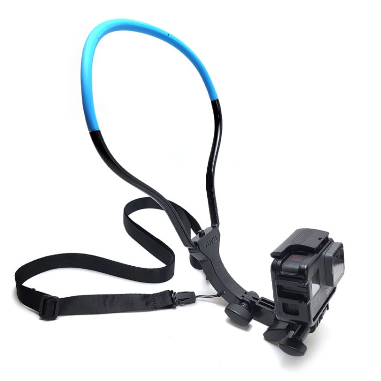 TUYU Kamera Nackenhalter Handy Brustgurt Halterung Für Videoaufnahmen//POV, Standard (Schwarz), Standard (Blau), Mit Handyclip (Schwarz), Mit Handyclip (Blau), Vertikale Aufnahme (Schwarz), Vertikale Aufnahme (Blau), Vertikal + Handyclip (Schwarz)