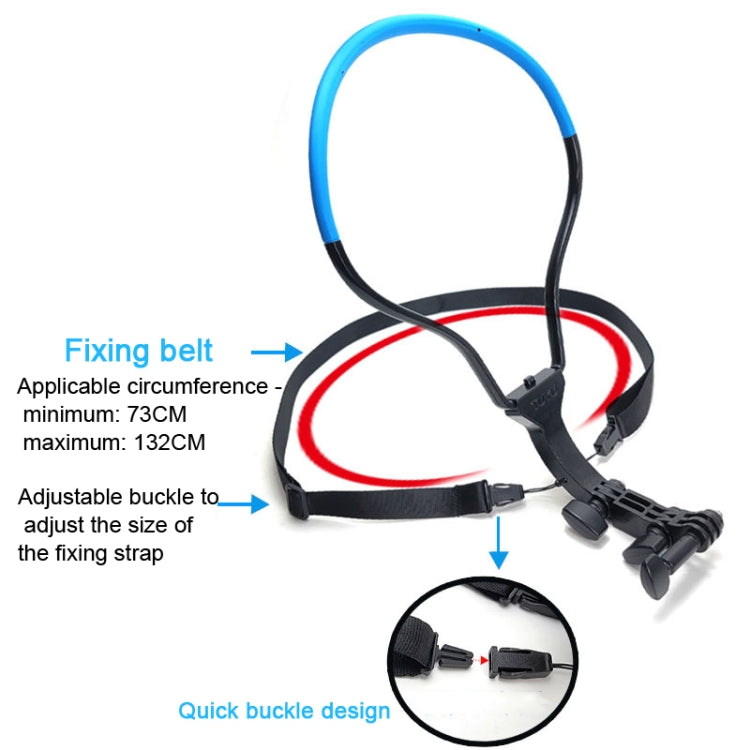 TUYU Kamera Nackenhalter Handy Brustgurt Halterung Für Videoaufnahmen//POV, Standard (Schwarz), Standard (Blau), Mit Handyclip (Schwarz), Mit Handyclip (Blau), Vertikale Aufnahme (Schwarz), Vertikale Aufnahme (Blau), Vertikal + Handyclip (Schwarz)