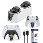 Für PS5 Gamepad Kontakt Dual-Ladestation Gamepad-Ladegerät