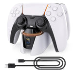 Für PS5 Gamepad Kontakt Dual-Ladestation Gamepad-Ladegerät