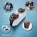 Für PS5 Gamepad Kontakt Dual-Ladestation Gamepad-Ladegerät