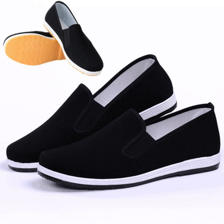 Herren Frühling und Sommer Atmungsaktive Slip-on Canvas Atmungsaktive Rutschfeste Arbeitsschuhe, 35, 36, 37, 38, 39, 40, 41, 42, 43, 44, 45
