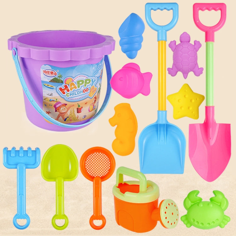 13 Stück/Set Kinder Strandspielzeug Set Große Sandschaufel Eimer Sandgrabwerkzeuge Sanduhr, Blauer Rundturm, Rosa Rundturm, Grüner Rundturm, Blauer Spitzen Eimer, Rosa Spitzen Eimer, Lila Spitzen Eimer, Blauer Quadratischer Turm, Rosa Quadratischer Turm