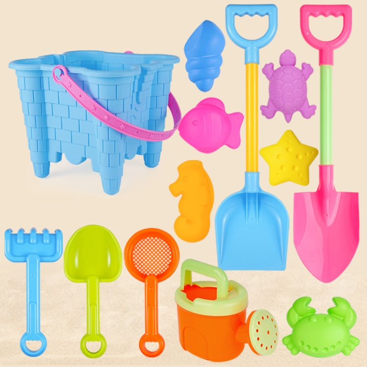 13 Stück/Set Kinder Strandspielzeug Set Große Sandschaufel Eimer Sandgrabwerkzeuge Sanduhr, Blauer Rundturm, Rosa Rundturm, Grüner Rundturm, Blauer Spitzen Eimer, Rosa Spitzen Eimer, Lila Spitzen Eimer, Blauer Quadratischer Turm, Rosa Quadratischer Turm