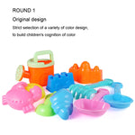 13 Stück/Set Kinder Strandspielzeug Set Große Sandschaufel Eimer Sandgrabwerkzeuge Sanduhr, Blauer Rundturm, Rosa Rundturm, Grüner Rundturm, Blauer Spitzen Eimer, Rosa Spitzen Eimer, Lila Spitzen Eimer, Blauer Quadratischer Turm, Rosa Quadratischer Turm