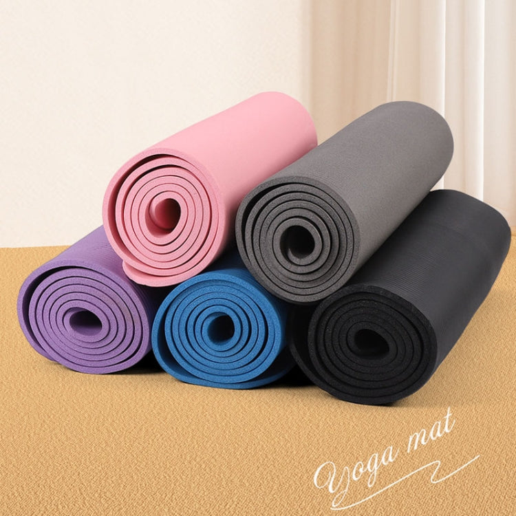 187 x 62,5 x 0,8cm NBR Yoga Matte Verbreitert und Verdickt Rutschfeste Tanz Fitness Matte