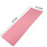 187 x 62,5 x 0,8cm NBR Yoga Matte Verbreitert und Verdickt Rutschfeste Tanz Fitness Matte