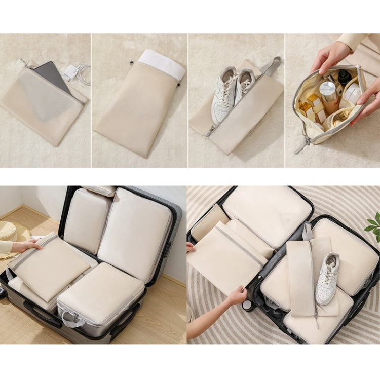 8-in-1 Kompressions-Packwürfel, erweiterbare Reisetaschen, Gepäckorganizer, 8-in-1