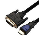 3m HDMI-zu-DVI 24+1P 1080P Zwei-Wege-HD-Kabel zum Anschluss von Computer an Monitor, HDMI zu DVI