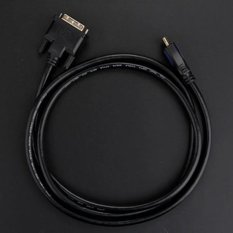 3m HDMI-zu-DVI 24+1P 1080P Zwei-Wege-HD-Kabel zum Anschluss von Computer an Monitor, HDMI zu DVI