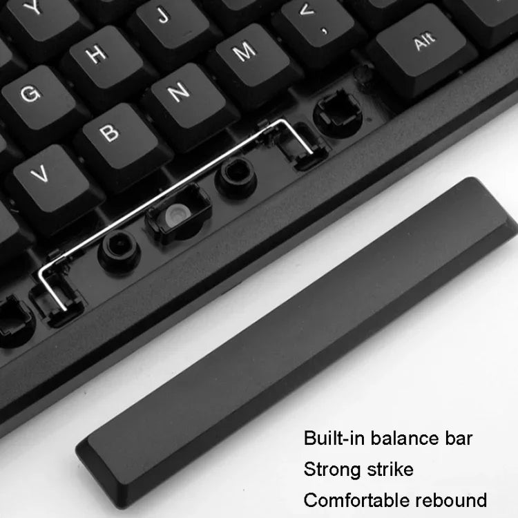 K-Snake K001 Kabelgebundene Tastatur-Maus-Set Desktop-Computertastatur, mit Maus, ohne Maus