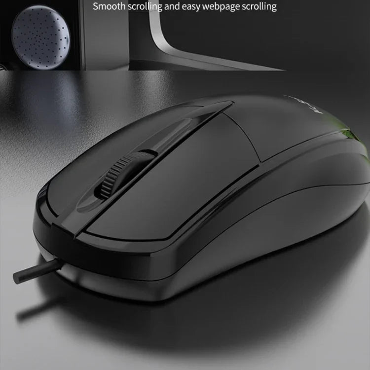 K-Snake K001 Kabelgebundene Tastatur-Maus-Set Desktop-Computertastatur, mit Maus, ohne Maus