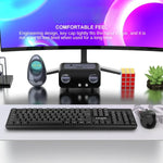 K-Snake K001 Kabelgebundene Tastatur-Maus-Set Desktop-Computertastatur, mit Maus, ohne Maus