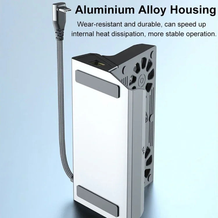 Für ASUS ROG Ally 100W PD Lade-Spielkonsolenständer Multifunktionale USB 3.0 Dockingstation, 5-in-1, 6-in-1, 9-in-1, 10-in-1